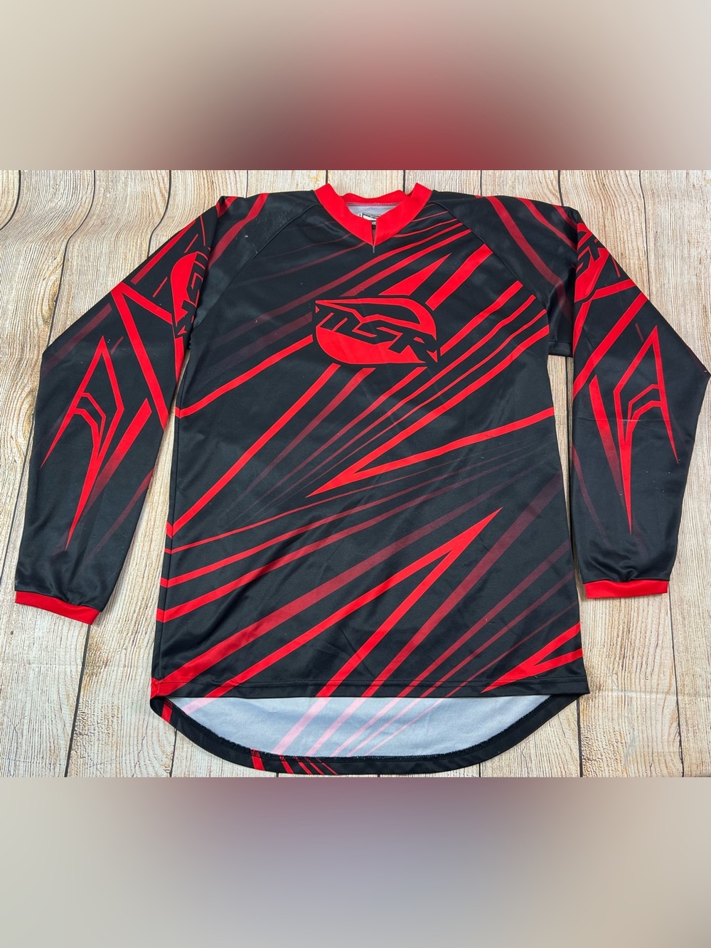 Mens MSR Axxis Motocross Jersey Red Black Size Small